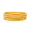 22K Yellow Gold Bangle Set of 6 (113.1gm)