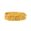 22K Yellow Gold & Enamel Bangle Set of 6 (92.7gm)