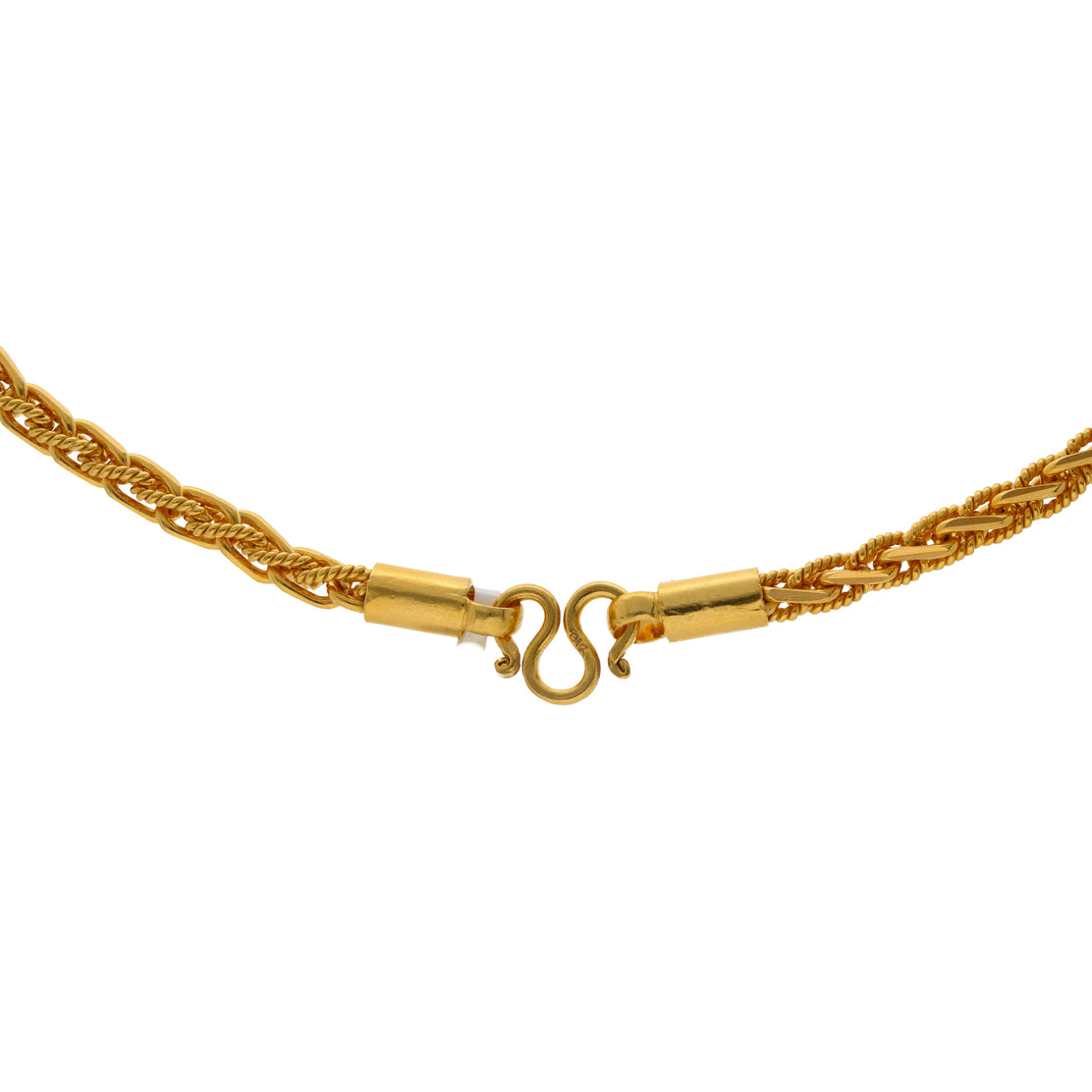 22K Yellow Gold Rope Chain (64.4gm)