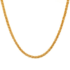 22K Yellow Gold Rope Chain (64.4gm)