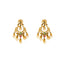 22K Yellow Gold Chandbali Earrings (17.4gm)