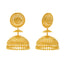 22K Yellow Gold Jhumka Earrings (67.3gm)