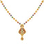 22K Yellow Gold Meenakari Pendant Set (31.5gm)