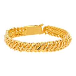 22K Yellow Gold Link Bracelet (83.2gm)