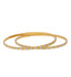 22K Multi-Tone Gold Bangle Set of 12 (134.8gm)