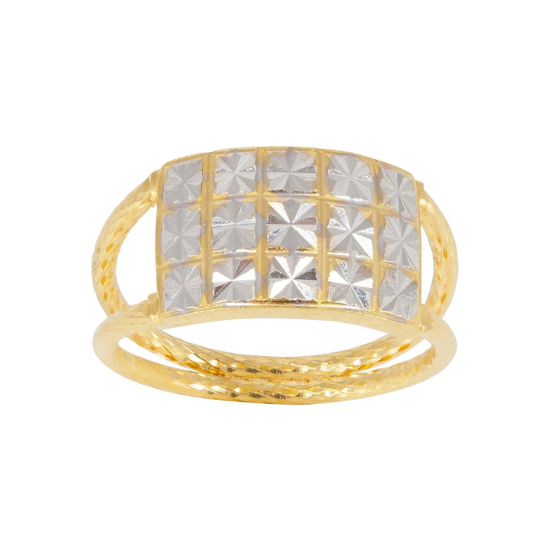 Morocco Gold & Diamond Ring - R Narayan Jewellers | R Narayan Jewellers