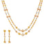 22K Multi-Tone Gold Beaded Jewelry Set (39.4gm)