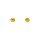 22K Yellow Gold Button Stud Earrings (2.8gm) | 
This adorable pair of 22k gold stud earring for women have a fun polka dot engravings that add a...