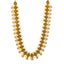 22K Yellow Gold & Gemstone Temple Necklace (110.2gm)