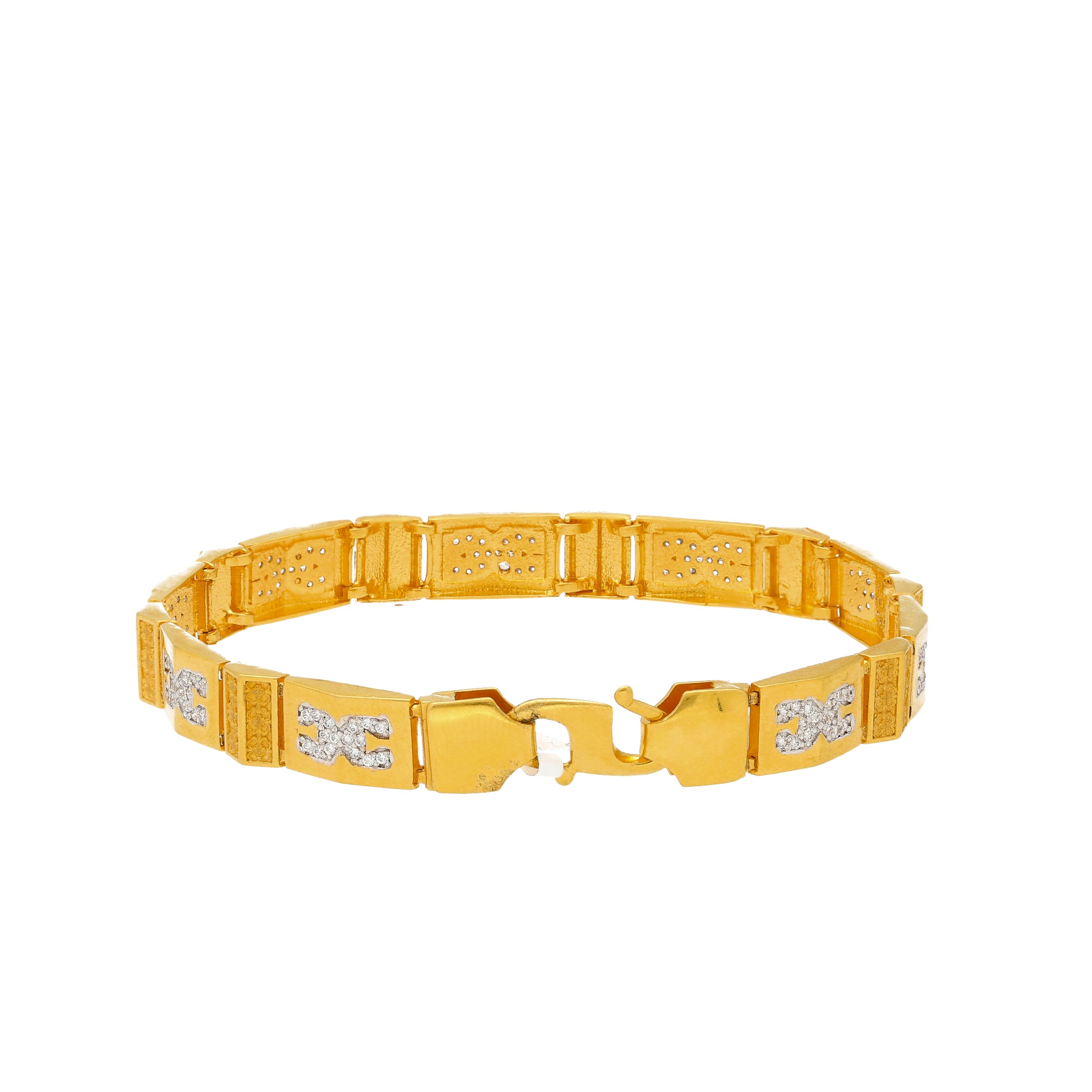VALCHAND JEWELLERS GOLD 316l surgical 22k reverse men bracelet at Rs  302/piece in Mumbai