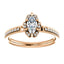 Cushion Diamond Halo Pave Engagement Ring - Virani Jewelers