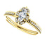 Cushion Diamond Halo Pave Engagement Ring - Virani Jewelers