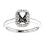 Four Prong High Set Diamond Engagement Ring W/ Band - Virani Jewelers