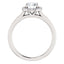 Four Prong High Set Diamond Engagement Ring W/ Band - Virani Jewelers