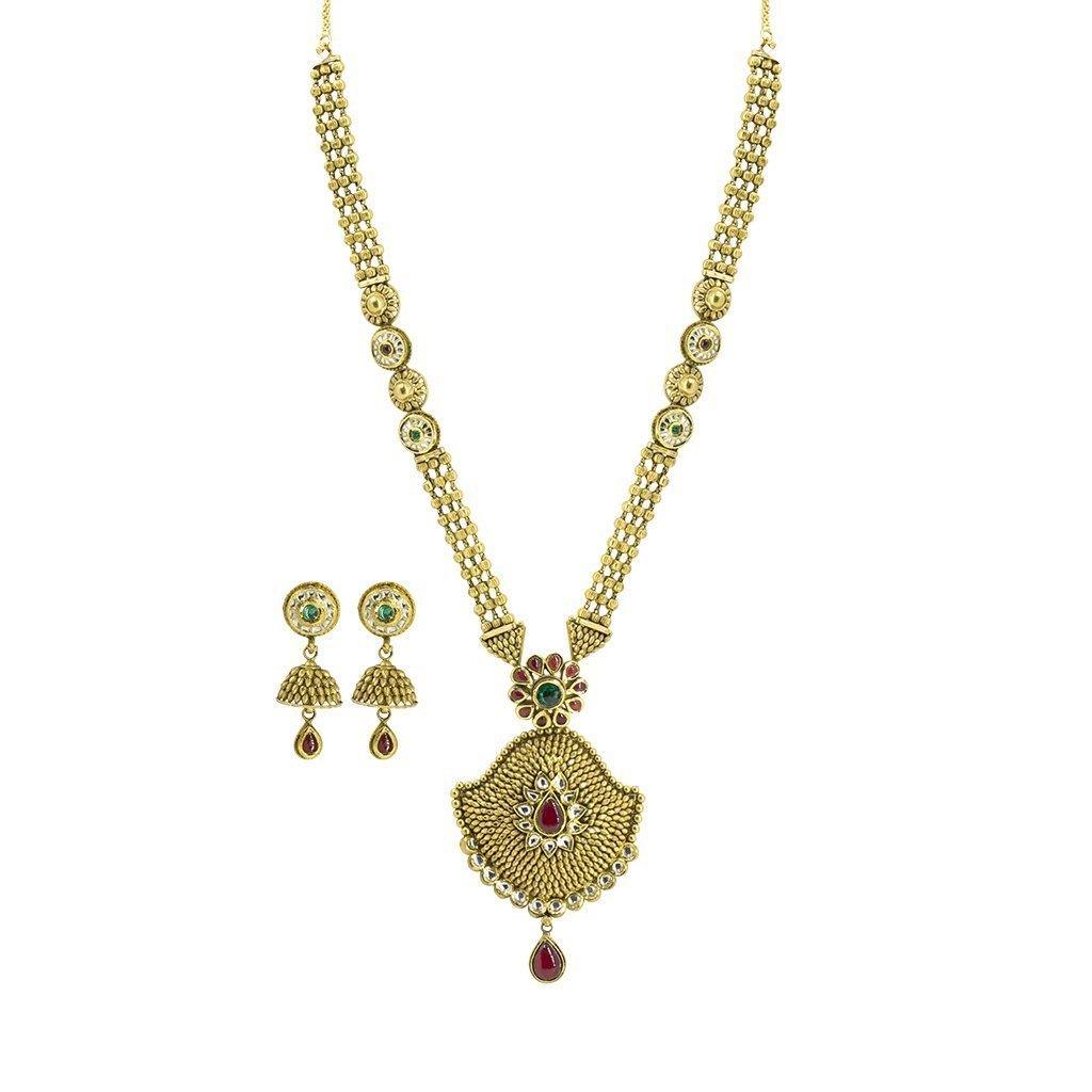 Shining Diva Fashion Latest Stylish Fancy Oxidised Silver Tribal Necklace  Jewellery Set for Women (12164s), Multicolour, One : Amazon.in: Fashion