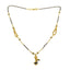 22K Yellow Gold Mangalsutra Chain W/ Looped Box Chain Accents & Tassel Pendant - Virani Jewelers