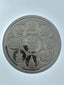 Multi God Silver Coin with OM engraved on the back - Virani Jewelers