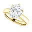 Infinite Six Prong Solitaire Diamond Engagement Ring - Virani Jewelers