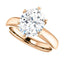 Infinite Six Prong Solitaire Diamond Engagement Ring - Virani Jewelers