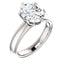 Infinite Six Prong Solitaire Diamond Engagement Ring - Virani Jewelers