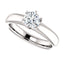 Infinite Six Prong Solitaire Diamond Engagement Ring - Virani Jewelers