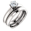 Infinite Six Prong Solitaire Diamond Engagement Ring - Virani Jewelers