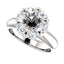 Luxe Hex Brilliant Round Diamond Engagement Ring - Virani Jewelers