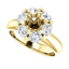 Luxe Hex Brilliant Round Diamond Engagement Ring - Virani Jewelers