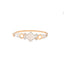 18K Rose Gold & CZ Bangle (12gm)