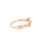 18K Rose Gold & CZ Bangle (17.1gm)