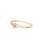 18K Rose Gold & CZ Bangle (13.3gm)