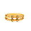 22K Yellow Gold Meenakari Pipe Bangle Set of 2 (59gm)