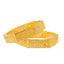 22K Yellow Gold Filigree Bangle Set of 2 (61.1gm)