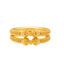 22K Yellow Gold & Filigree Pipe Bangle Set of 2 (61.3gm)