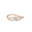 18K Rose Gold & CZ Bangle (13.7gm)