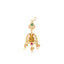 22K Yellow Gold Jeweled Tikka (8.9gm)