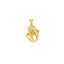 22K Yellow Gold Pendant (2.5gm)