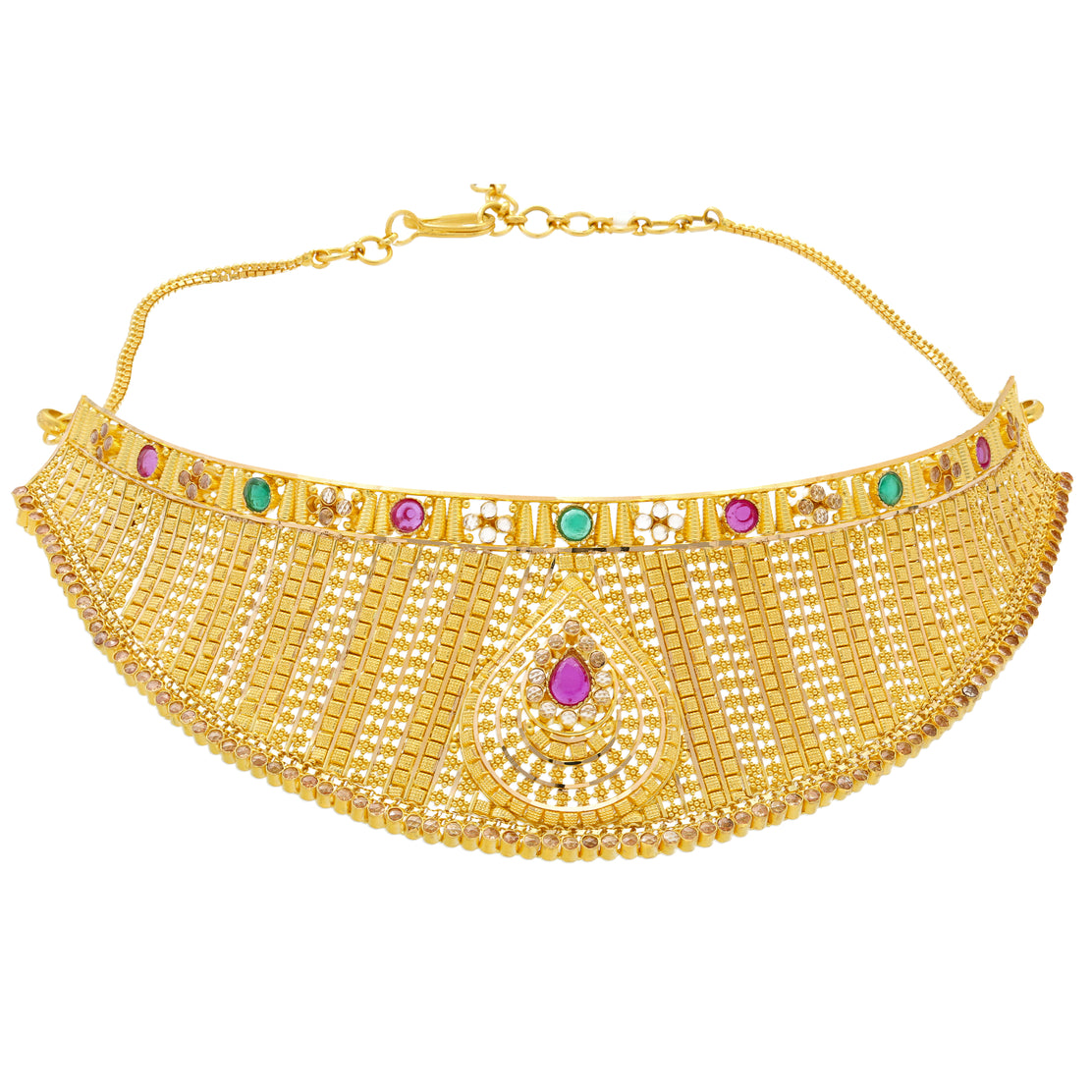 Gold choker store set price