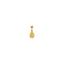 22K Gold Delicate Pear Pendant - Virani Jewelers