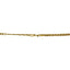 An image of the clasp and 22K gold chain on a necklace from Virani Jewelers