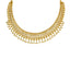 An image of the 22K gold Egyptian Collar with seashell accents from Virani Jewelers.