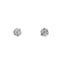 0.5 ct Diamond Cluster Earrings in 14k White Gold - Virani Jewelers