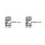 0.75 ct Diamond Cluster Earrings in 14k White Gold - Virani Jewelers