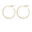 Minimalist 0.3 CT Diamond Hoop Earringd Set in 14K Yellow Gold - Virani Jewelers