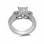 1.05CT Diamond Princess Shape Engagement Ring Set in 14K White Gold - Virani Jewelers