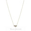 .28CT Diamond Pave Geometric Pendant set in 14K Yellow Gold - Virani Jewelers