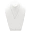 0.45CT DIamond Infinite Circle Pendant Necklace Set in 14K White Gold - Virani Jewelers