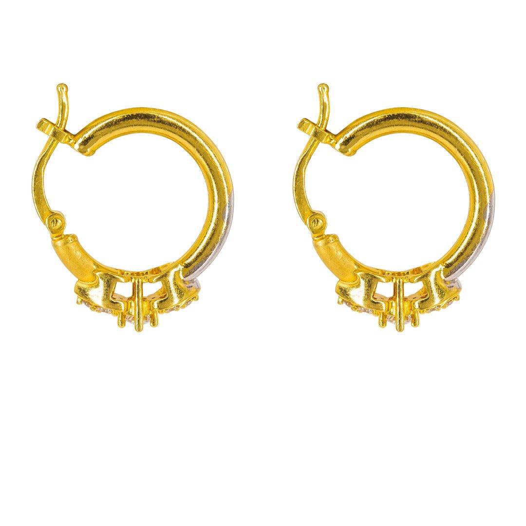 22 Carat Gold Hoop Earrings 2024 | favors.com