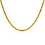 22K Yellow Gold Men's Chain W/ Rope Link, 20.5" - Virani Jewelers