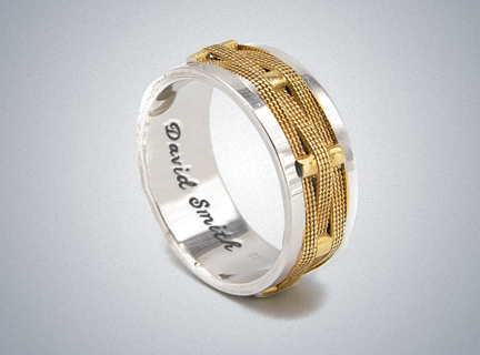 Virani Engraved Ring